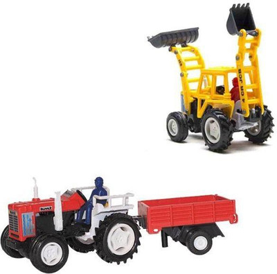 

AM Enterprises Construction Vehicle - set of 2(Multicolor)