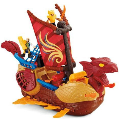

Fisher-Price Imaginext Serpent Pirate Ship(Red)