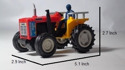 

CENTY Eicher Tractor(Red, Yellow)