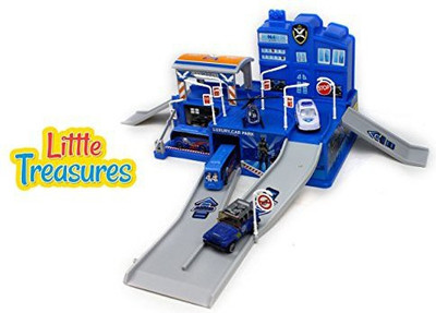 

Little Treasures Swat Police Headquarters Plaza Building Toy Play Set(Multicolor275)
