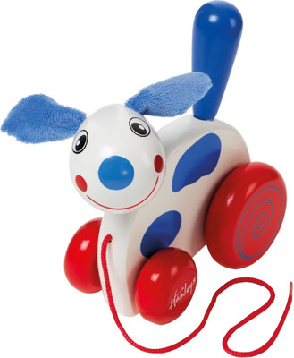 Hamleys My Pull Along Spotty Dog(Multicolor)