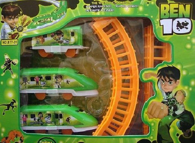 

Shopat7 Ben 10 Rail Set(Multicolor)
