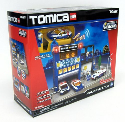 

TOMY International (ERTL) Tomica Hypercity Rescue Police Station(Multicolor)