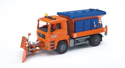 

Bruder Toys Bruder Man Snow Plow(Orange)