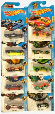 

Hot Wheels 10 cars collection_2016-blue label(Multicolor)