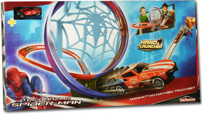 

Spiderman Manhattan Mayhem Trackset(Red, Blue), Blue;red