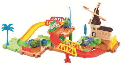 

Saffire Windmill 26 Train Set with Music and Lights(Multicolour)