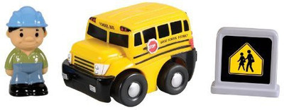 

Kid Galaxy Gogo City Friction Motor School Bus With Accessories(Yellow)