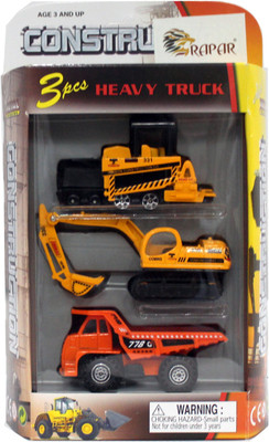 

Mamaboo 3 Pcs Heavy Truck Set(Multicolor)
