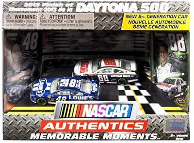 

Nascar Authentics Memorable Moments Daytona 500" Jimmie Johnson(Multicolor)