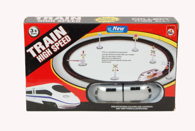 

TRD Store High Speed Rc Train Toy Set(Grey)