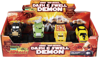 

Kratos Big Wheel KIW-011 Dash & Swell Demon Pack of 8(Multicolor)
