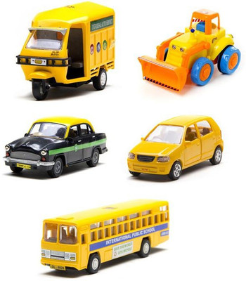 

AR Enterprises CENTY VEHICLES COMBO 4(Multicolor)