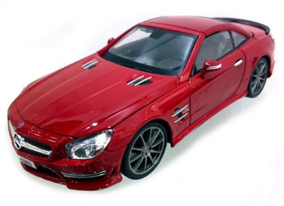 

Maisto Maisto Power Kruzerz 4.5 inch Pull Back Action - Mercedes-Benz SL 500 Diecast Model Car(Red)
