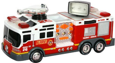 

Toy State State 14" Rush And Rescue Police And Fire Pumper Fire Truck(Red)