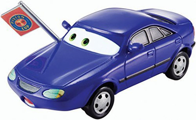 

Mattel disney/pixar cars race Fans 2015 Series Diecast Christina(Blue)