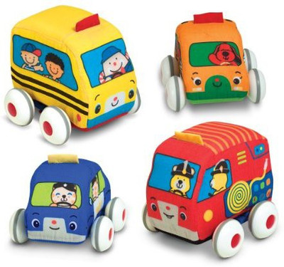 

Melissa & Doug K's Kids Pull-Back Vehicle Set(Multicolor)