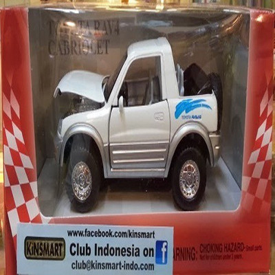 

Kinsmart TOYOTA RAV 4 CABRIOLET DIECAST CAR -(Multicolor)