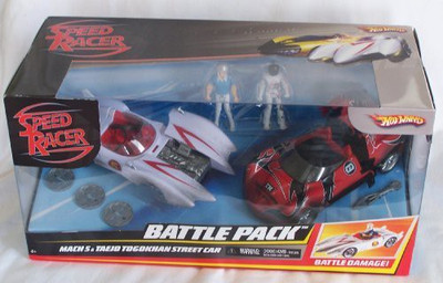 

Mattel Speed Racer Battle Pack Mach5 & Taejo Togokhan Street Car(Multicolor)