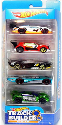 

Hot Wheels Track Builder System Set of Five DJD18(Black, Red)
