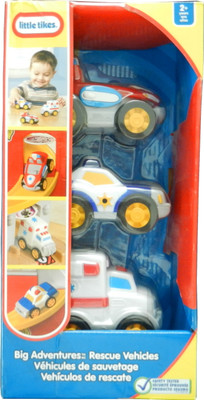 

Little Tikes Big Adventures Rescue Vehicles