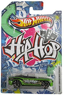 

Mattel Hot Wheels Hw Jukebox Hip Hop Camaro Convertible Concept(Green)