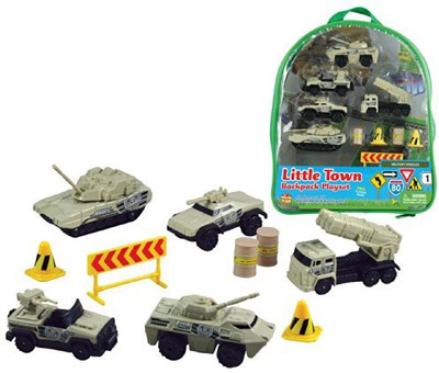 

WowToyz Military backpack Playset(Grey)