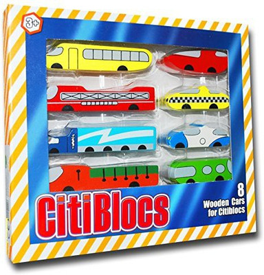 

Citiblocs Citi Cars Set(Multicolor)