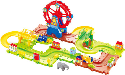 Saffire Funny Ferris Wheel 03 Train Set(Multicolour)
