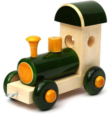 

Wembley Toys Organic Playful Assembling Train Engine(Multicolor)