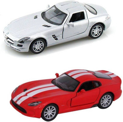 

Mayatra's Kinsmart Mercedes SLS AMg and 2013 SRT Viper(Multicolor)