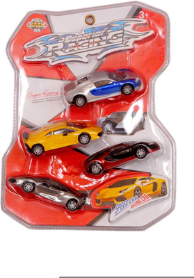 

Tabu Super Racing Car Set (4 Car)(Multicolour)