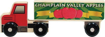 

Maple Landmark Apple Semitruck Made In Usa(Multicolor)