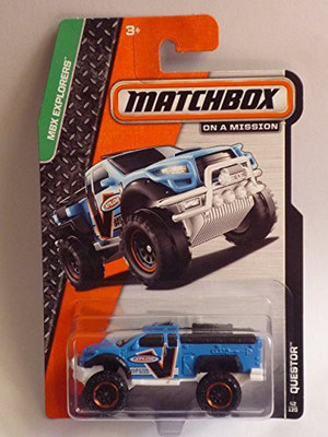 Matchbox Questor (Light Blue) 2014 Mbx Explorers 164 Scale(Blue)
