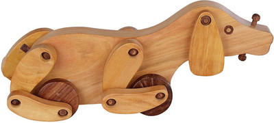 

Fine Craft India MN-wooden_toy_puppy(Brown)
