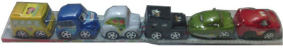 

Shop & Shoppee Pack of 6 Cars(Multicolor)