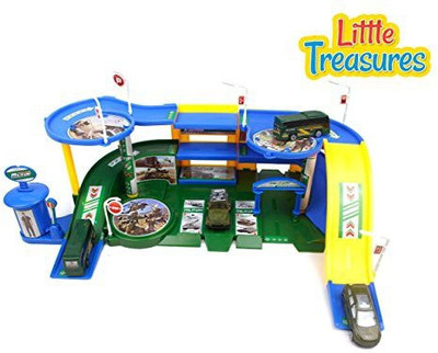 Little Treasures Ultimate Military Army Base Play Set(Multicolor)