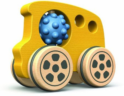 Beginagain Nubble Rumblers Bus(Multicolor)