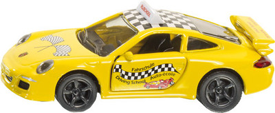 

Siku Porsche 911 Driving School(Yellow, Black), Black;yellow