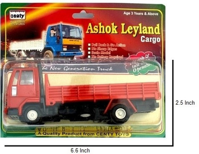 

CENTY Toys Ashok Leyland Cargo(Red)(Red)