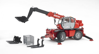 

Bruder MRT 2150 Manitou Telescopic Loader(Red)