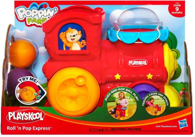 

Playskool Poppin Park Roll n Pop Express(Multicolor)