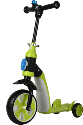 

Kids Evolution Ride On Cum Scooter (Green)(Green)