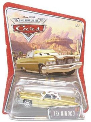 

Mattel Pixar Cars Tex Dinoco(Yellow)