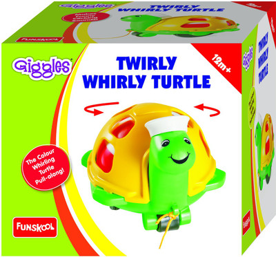 

Funskool Twirly Whirly - Turtle(Multicolor)