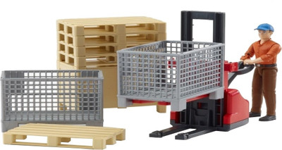 

Bruder Bworld Logistics Set