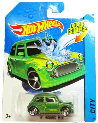 

Mattel Hot Wheels 2014 Color Shifters City 42/48 '61 Morris Mini(Green)