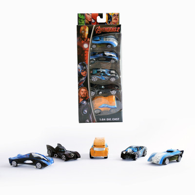 

Ochre Avengers Die Cast Cars Set Of 5(Multicolor)