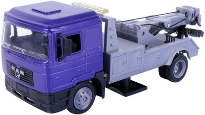 

New-Ray 1:43 Scale Diecast MAN F2000 Transporter Towing Truck(Blue)