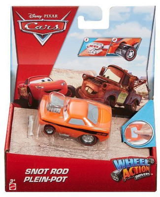 

Disney Cars Wheel Action Drivers Snot Rod Plein-pot(Orange)